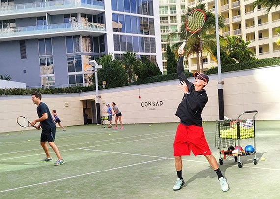 TennisFIT group session